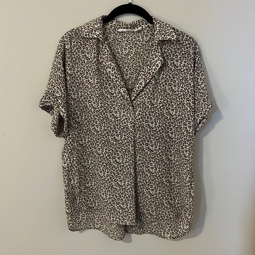 Leopard blouse